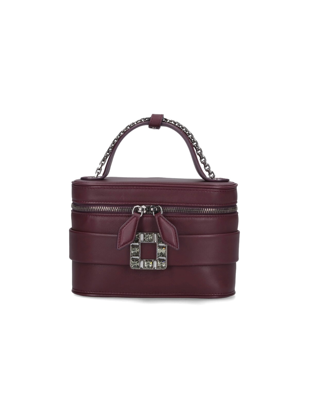 Roger Vivier Vanity Micro Bag Rectangular Shape In Purple