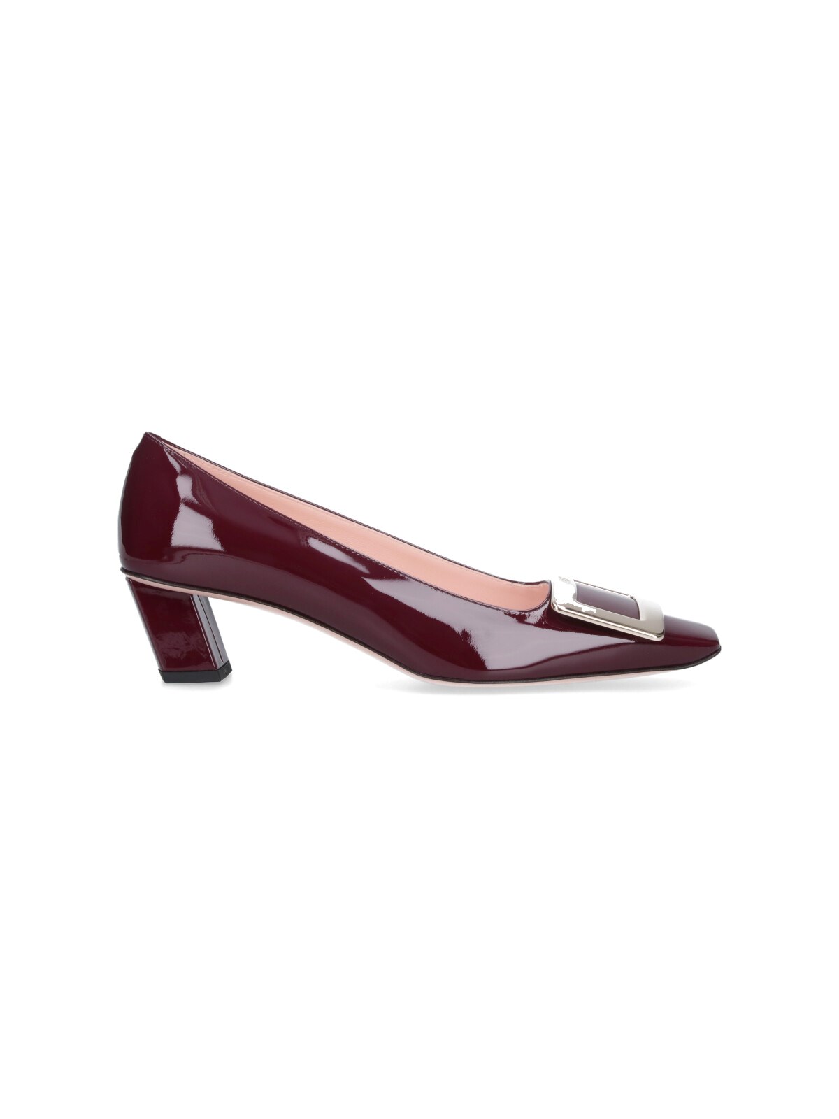 Roger Vivier 45mm Trompette Patent Leather Pumps In Multi