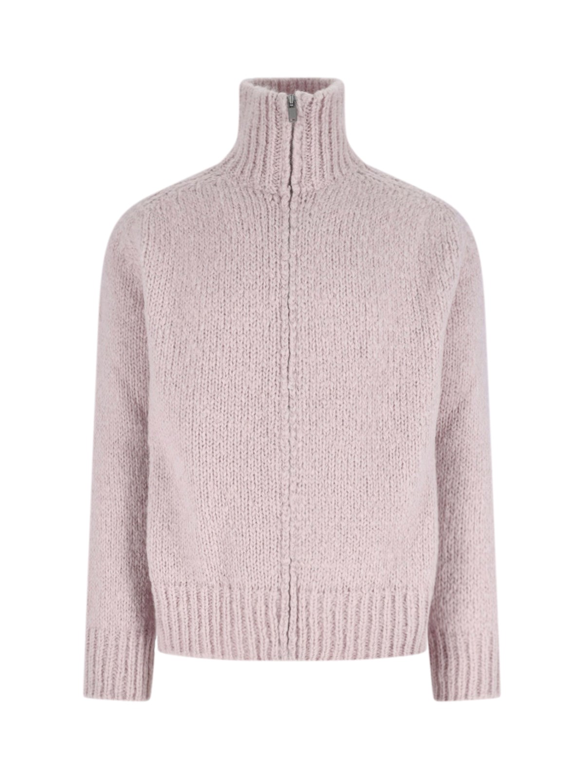 Jil Sander Alpaca Blend Zip Sweater