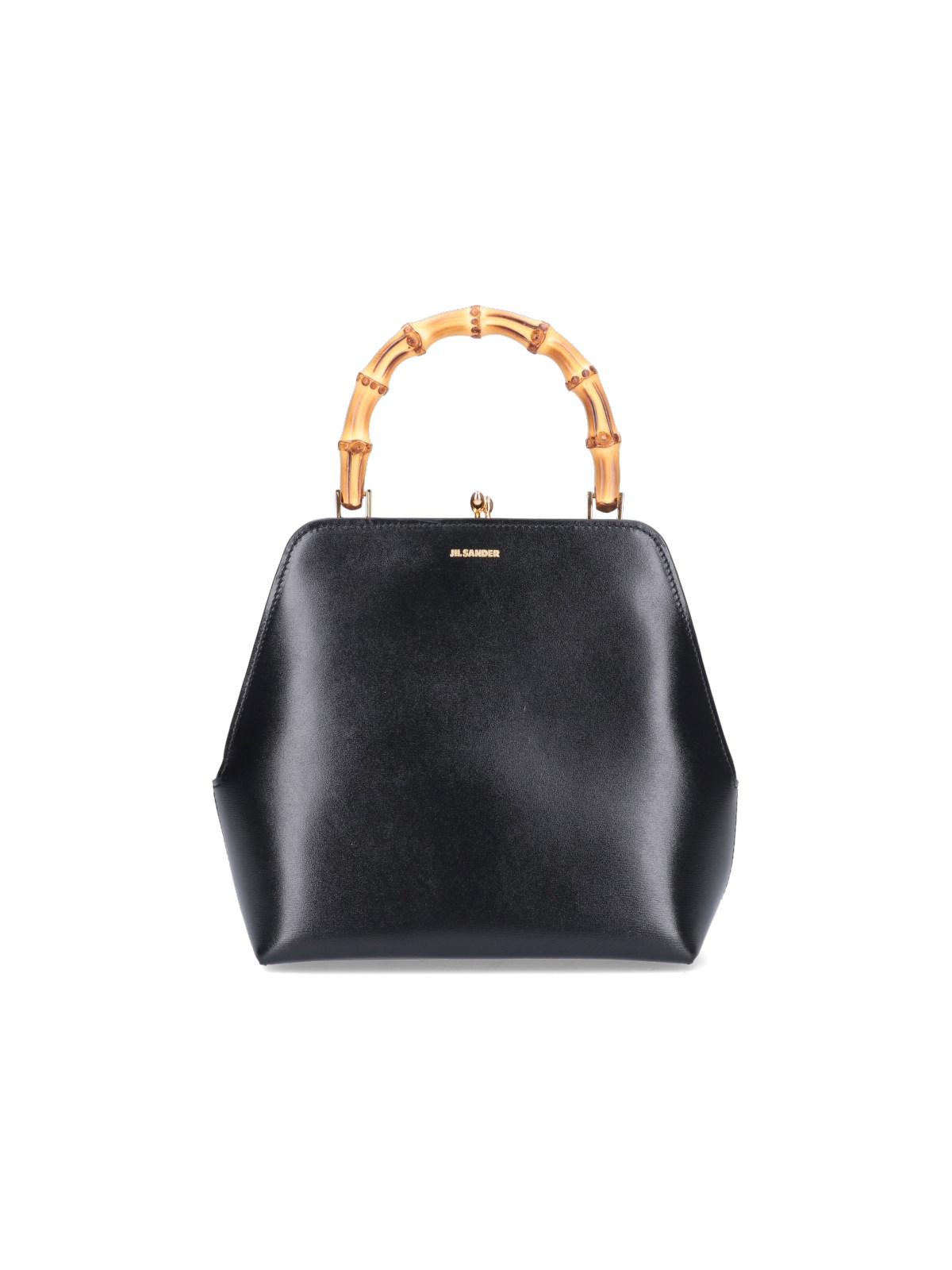 Jil Sander Goji Bamboo Crocodile-embossed Tote Bag