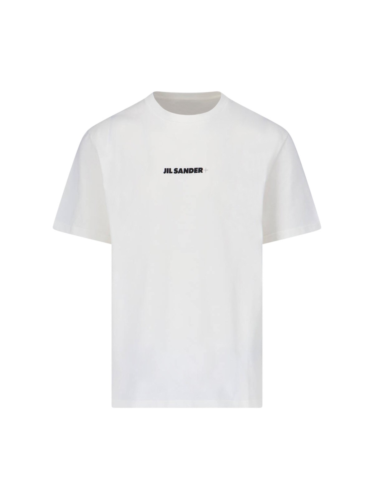Jil Sander Cotton Crew-neck T-shirt In White