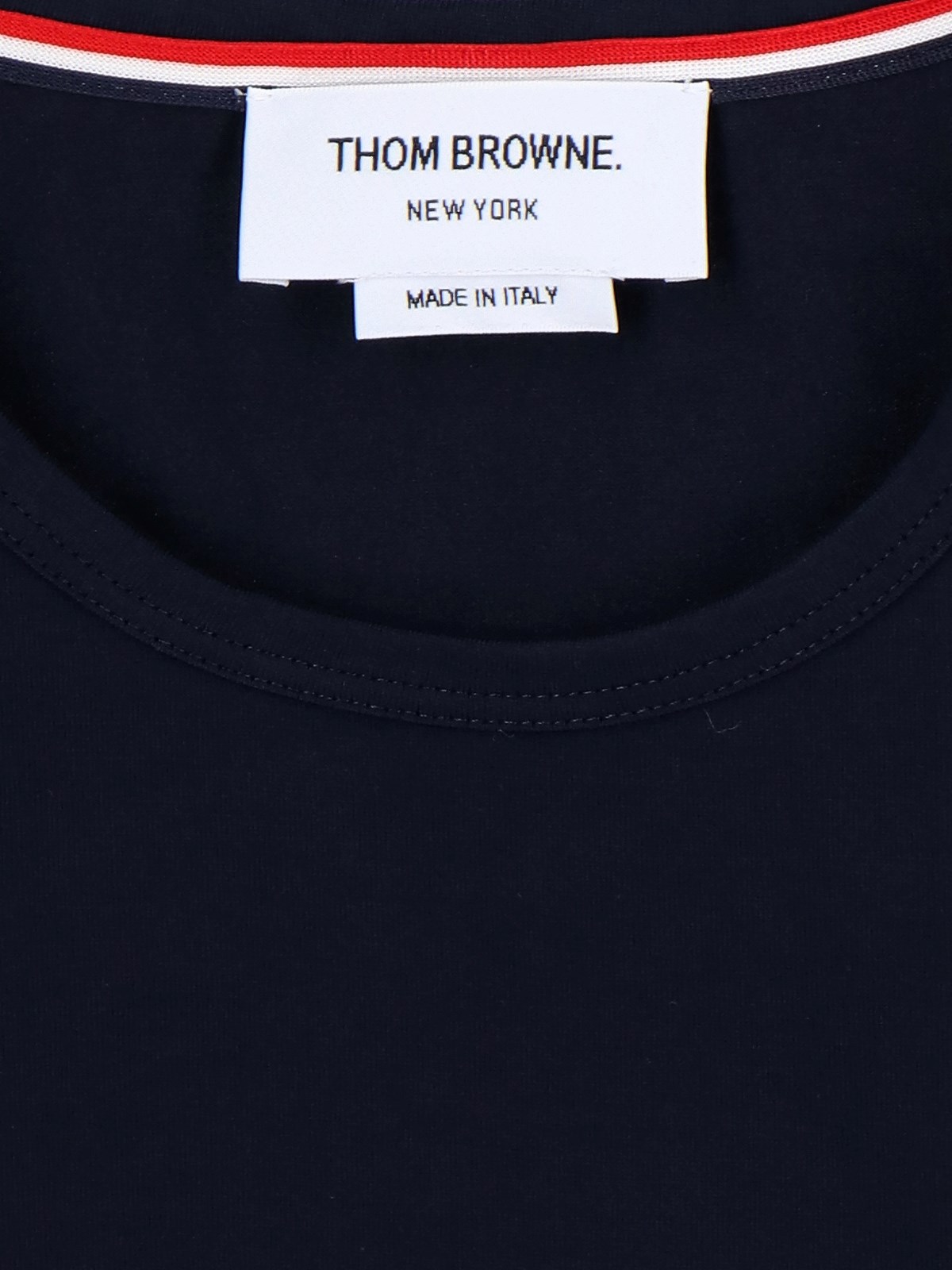 Thom browne Tricolor pocket t-shirt available on SUGAR 185263