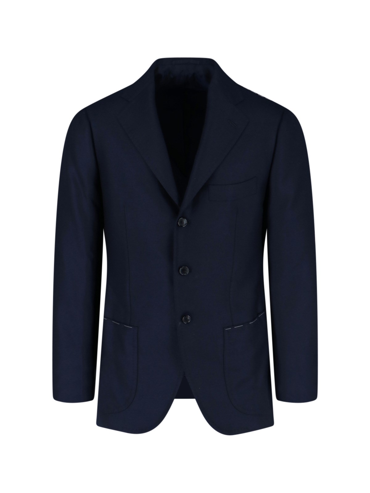 Cesare Attolini Single-breasted Cashmere Blazer In Blue