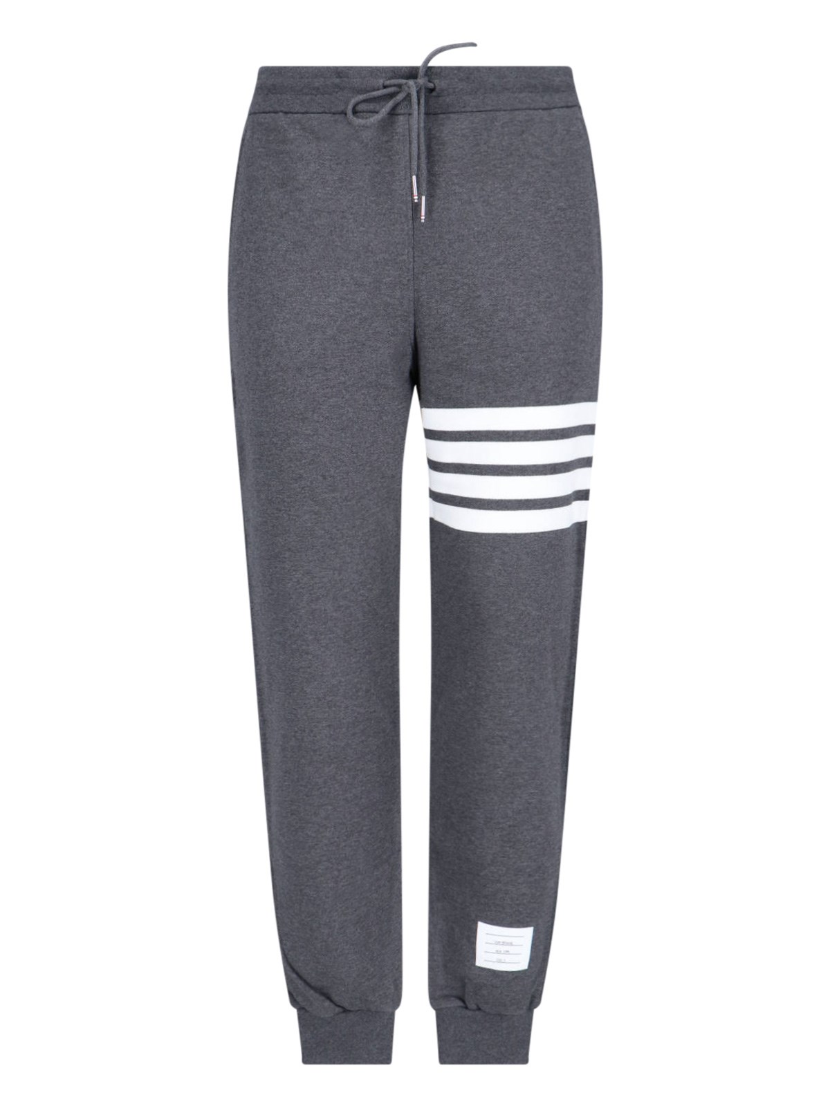 Thom Browne 4-bar Track Pants In Gray
