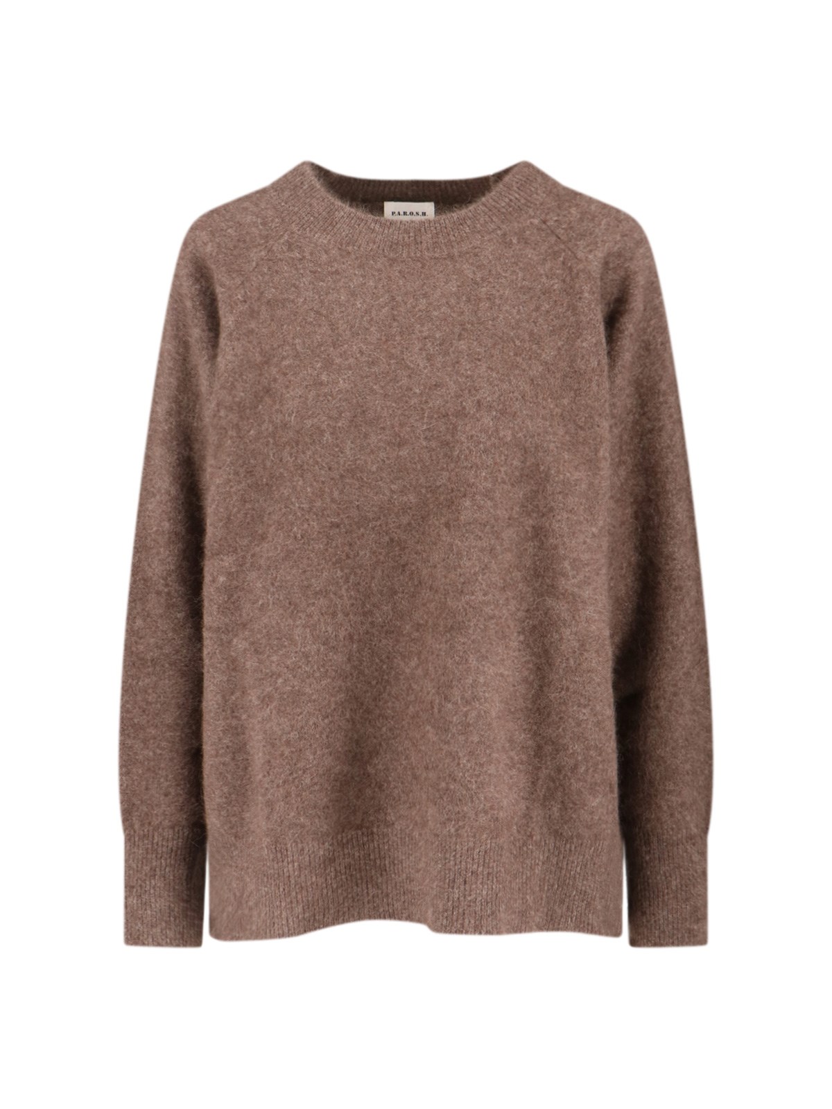 P.a.r.o.s.h Crewneck Sweater In Brown