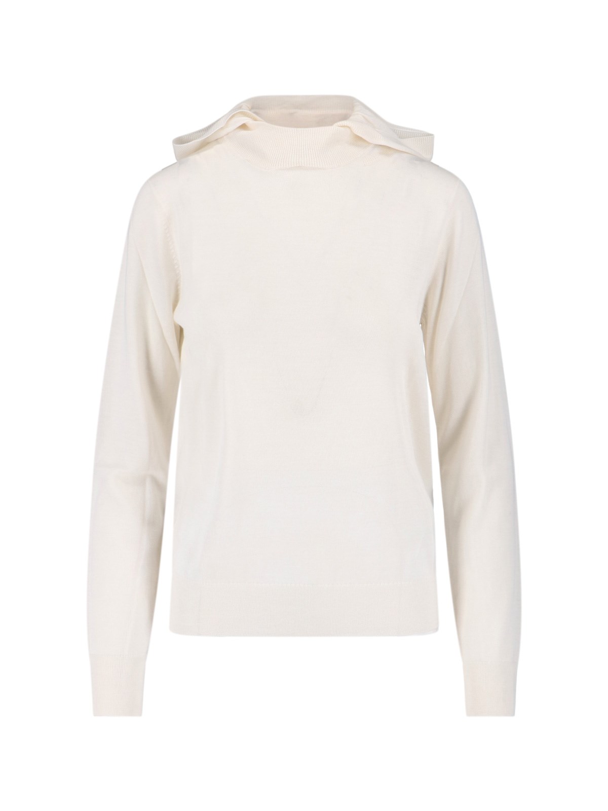 P.a.r.o.s.h Hooded Sweater In White
