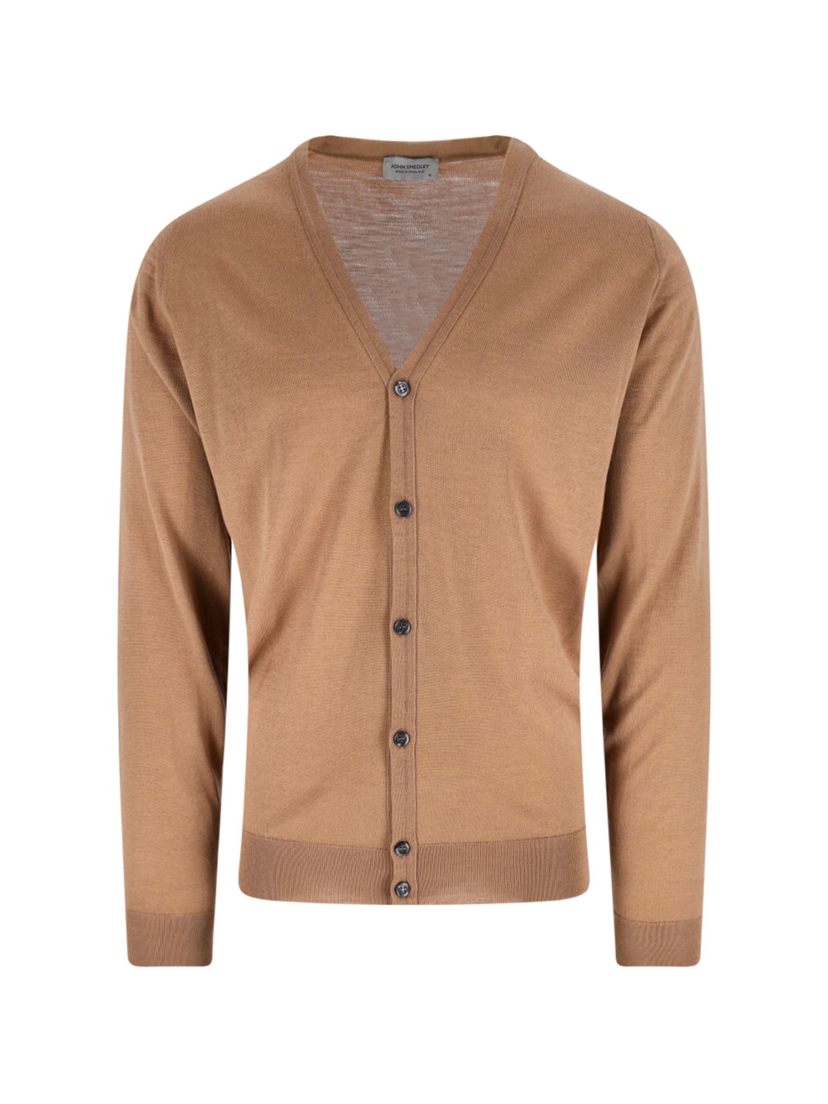 V Neck John Smedley Petworth Cardigan V Neck Mens Woolen Cardigans