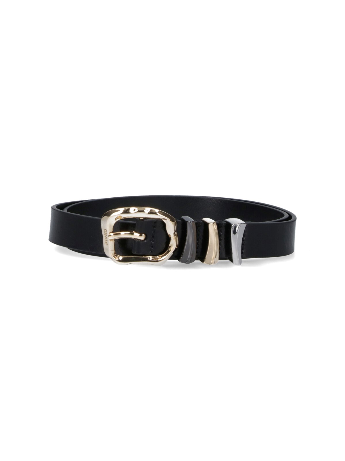 Pinko Leather Belt In Black