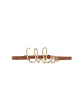 Chloé Thin Iconic Belt – Brown - NWT CHLOE main image 3