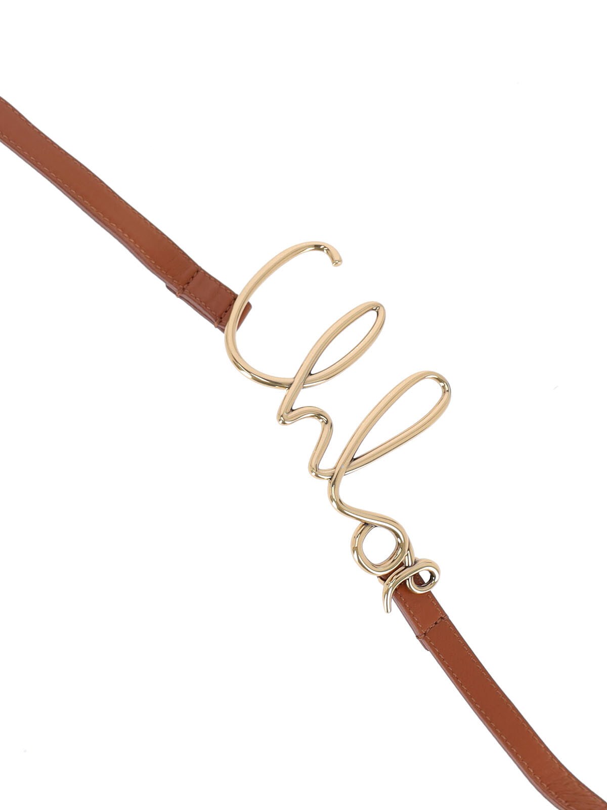 Chloé 'iconic' thin belt available on SUGAR - 185999