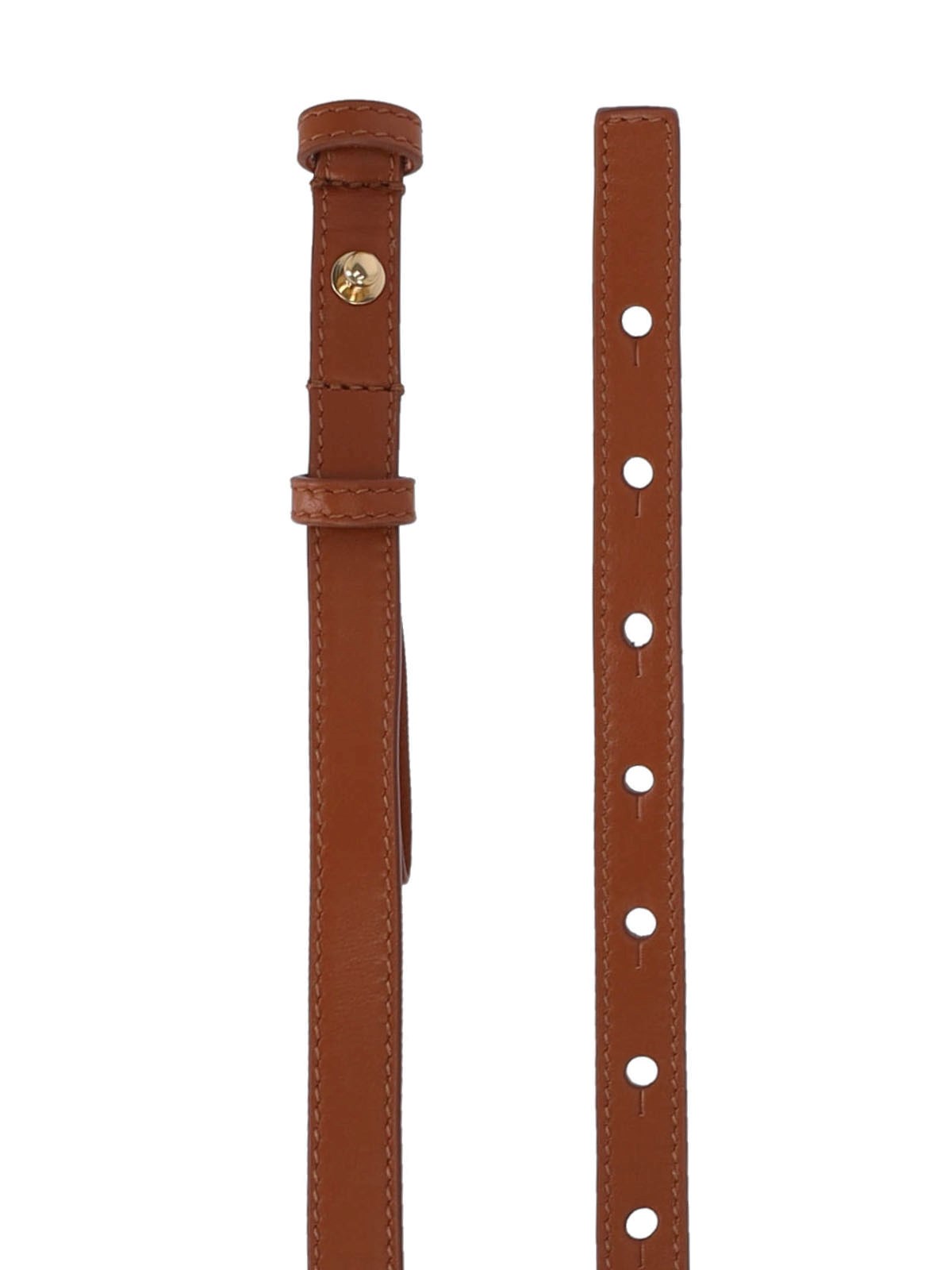 アクセサリーその他 CHLO CHLO ICONIC THIN BELT IN SMOOTH LEATHER Chloé The Chloé Iconic Small Belt in Black | Chloé US
