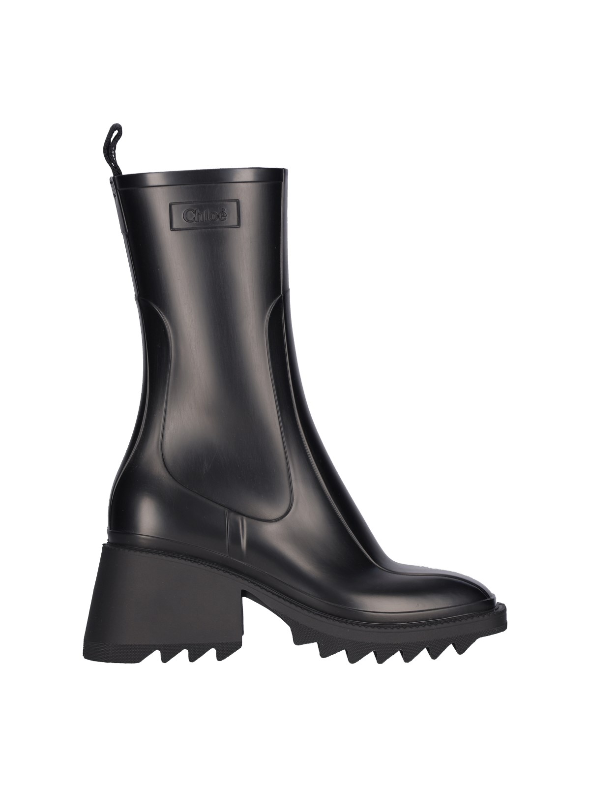 Chloé Chloe Women Black Rubber Ankle Boots