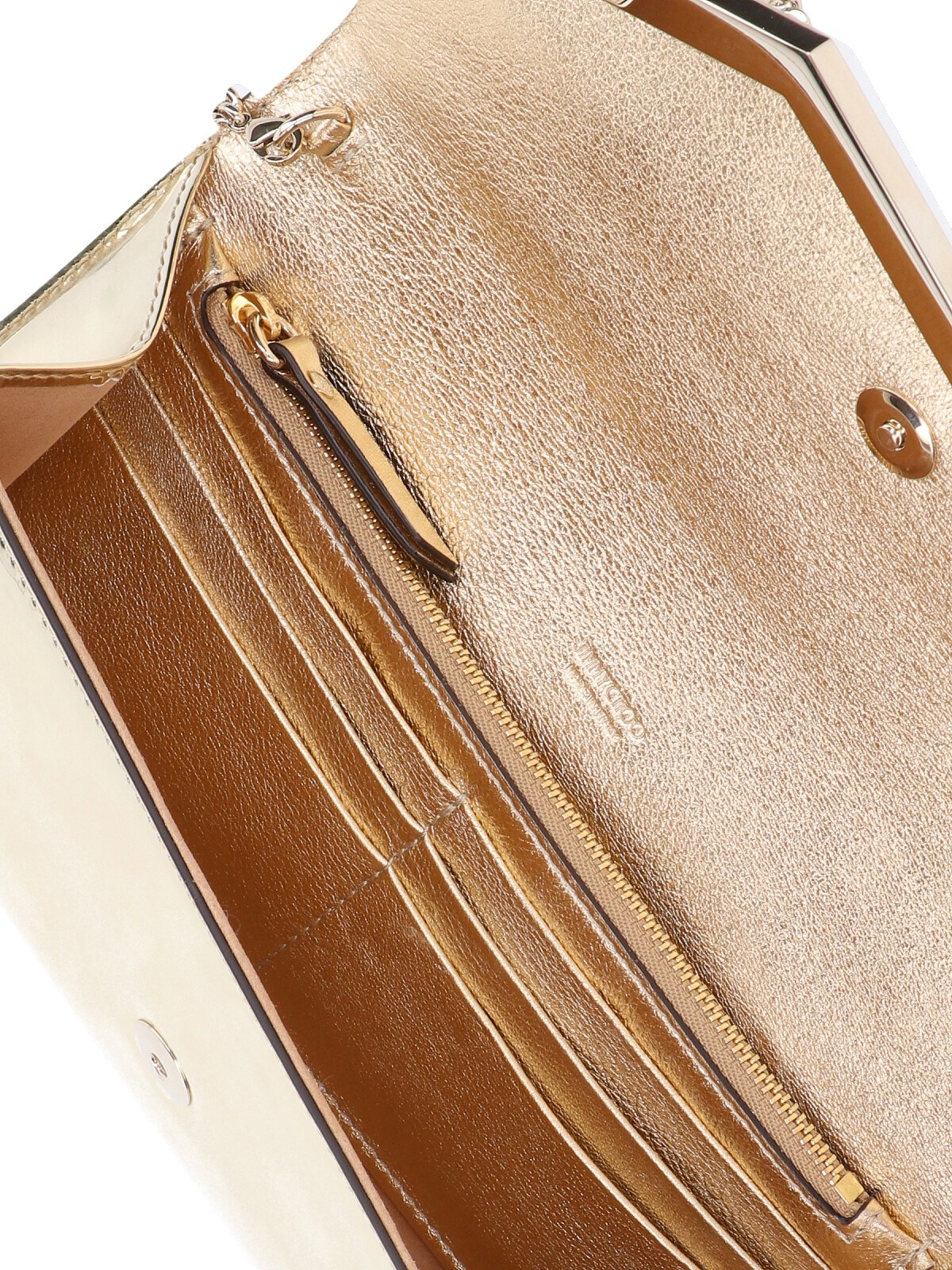 VIP【関税送料無料】希少 Jimmy Choo Emmie.Mif Bag EMMIE | Black Patent Leather Clutch Bag | Winter 2022