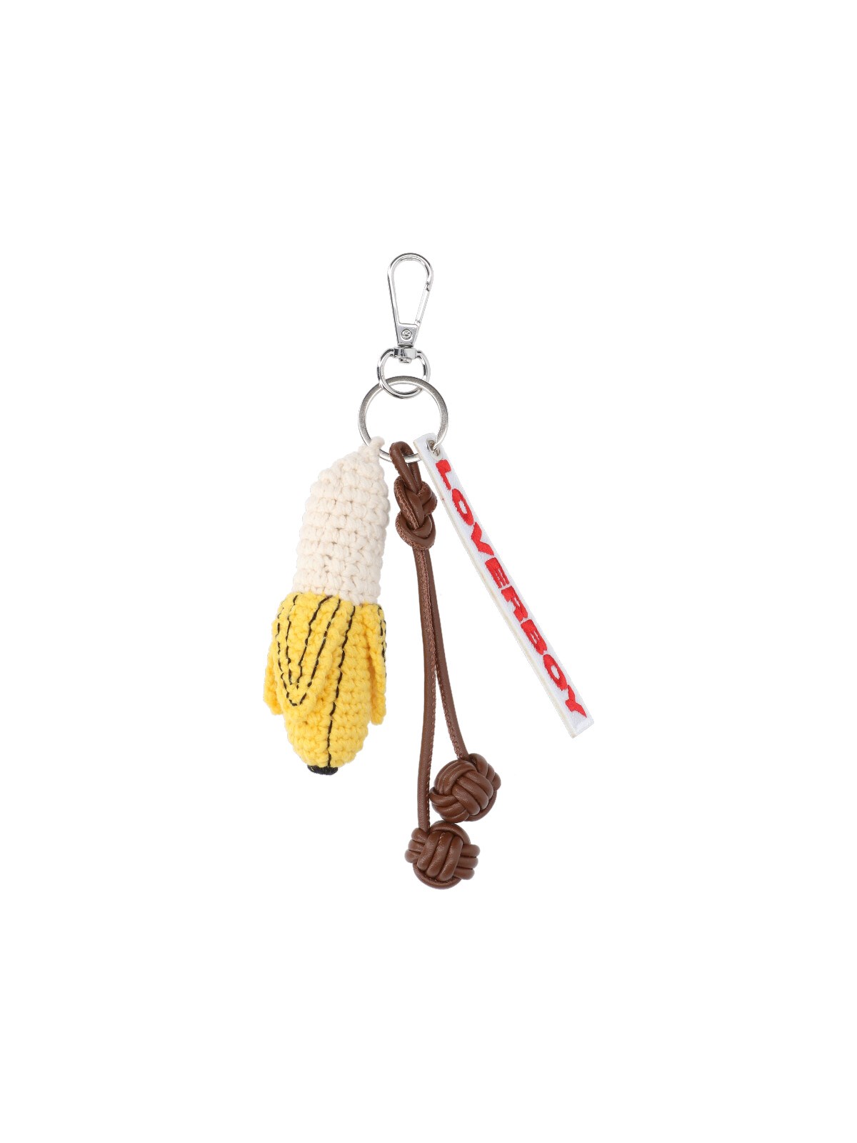 Charles Jeffrey Loverboy Banana Bag Charm In Yellow