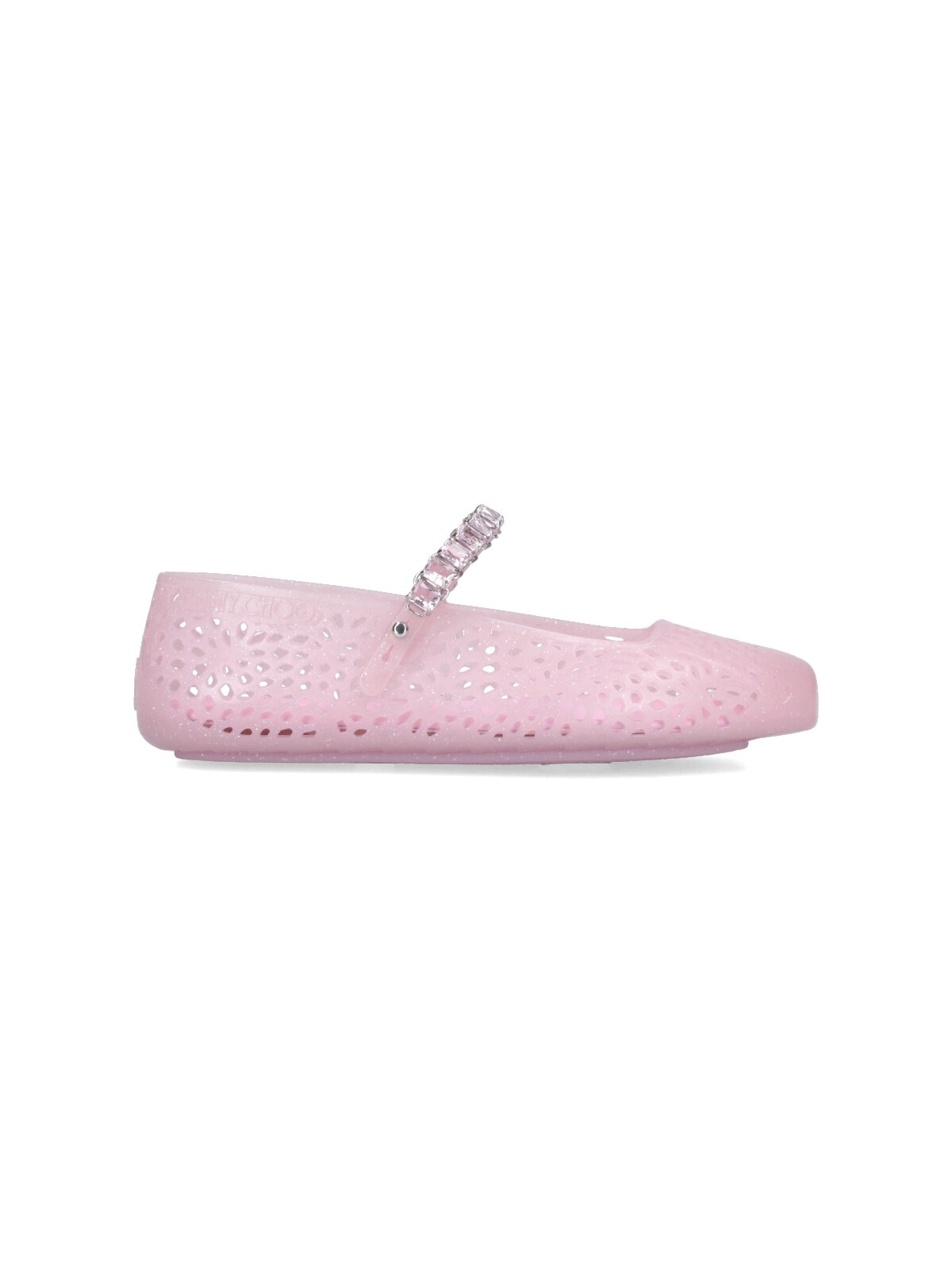 Jimmy Choo "mary Jane Jelly" Ballet Flats