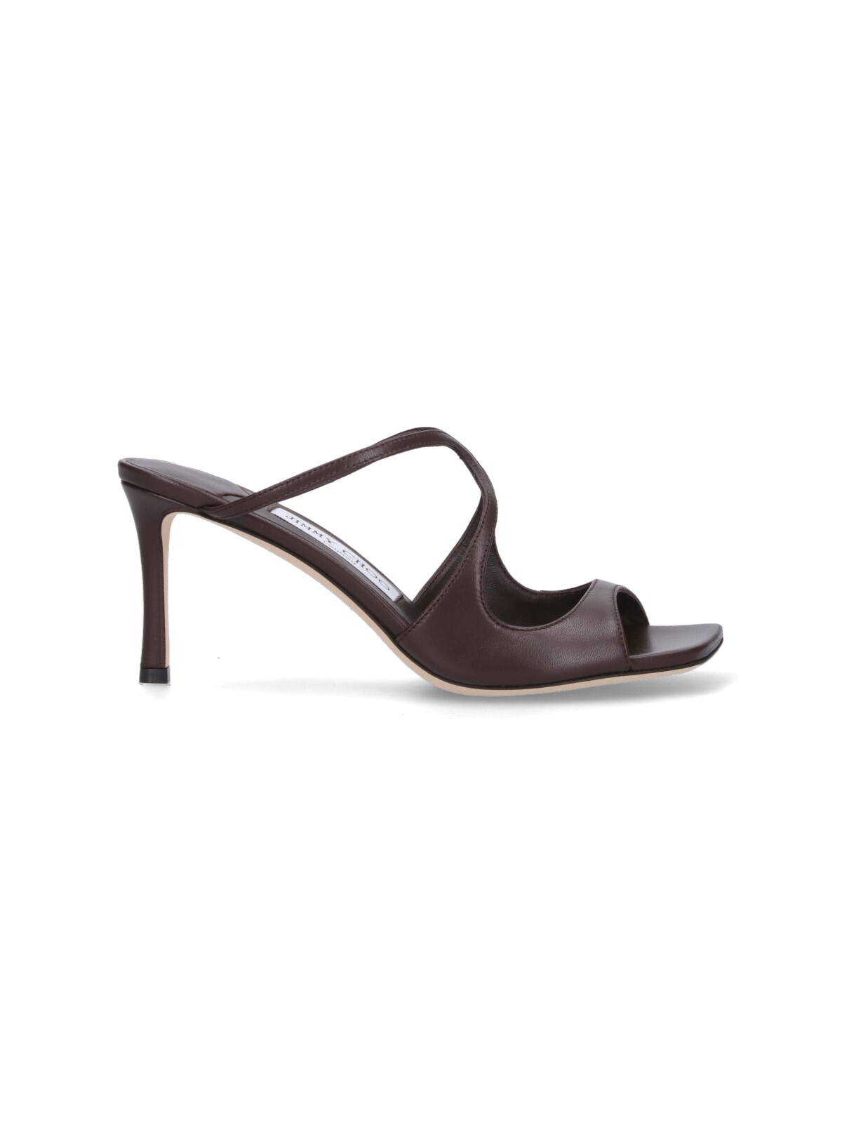 JIMMY CHOO ANISE 75 SANDALS サンダル Latte Patent Leather Mules | ANISE 75 | Spring/Summer 2023