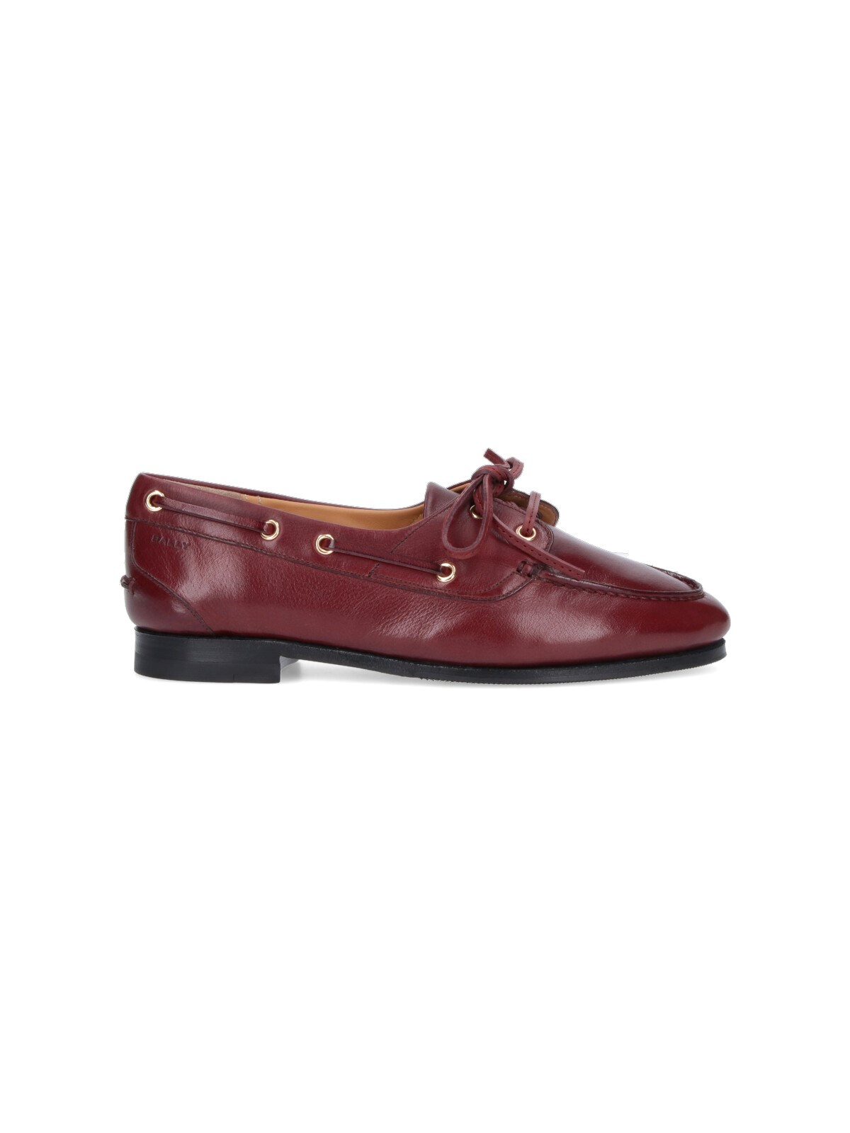 Bally Pathy Lace-up Loafers In Burgundy