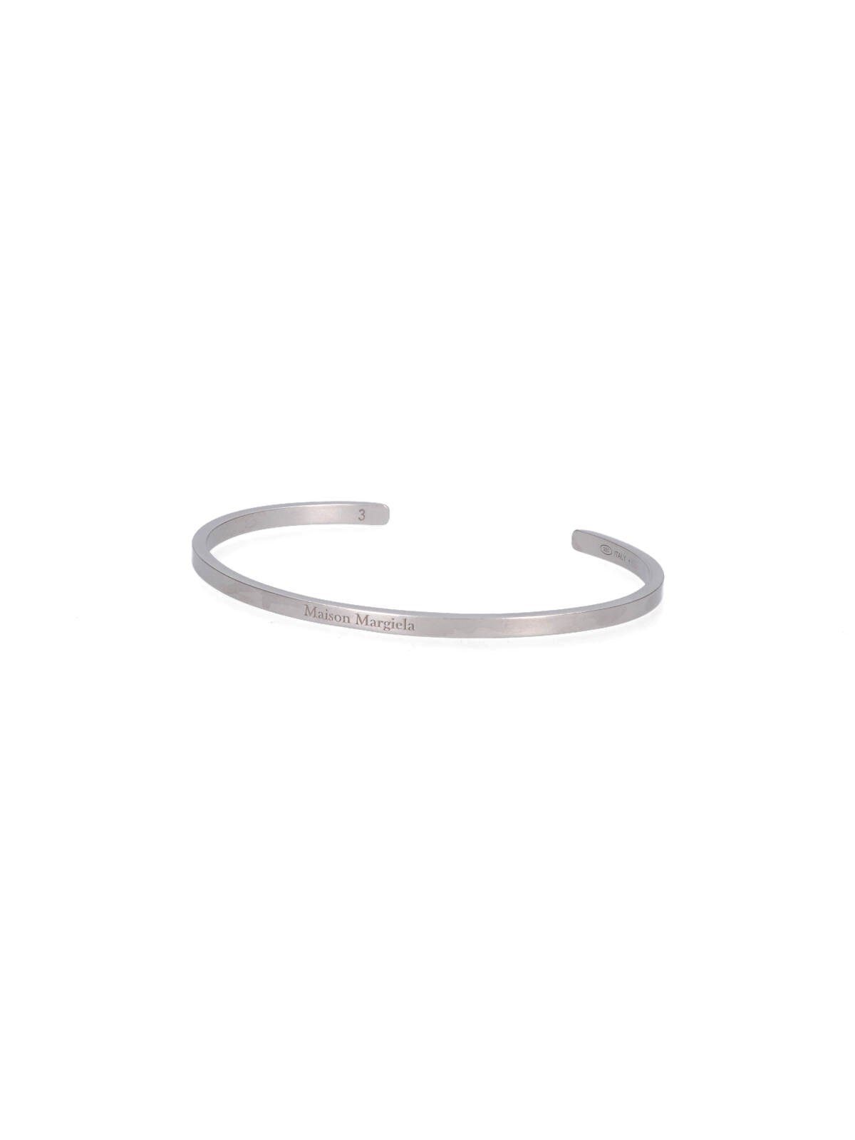 Maison margiela Logo open bracelet available on SUGAR - 186417