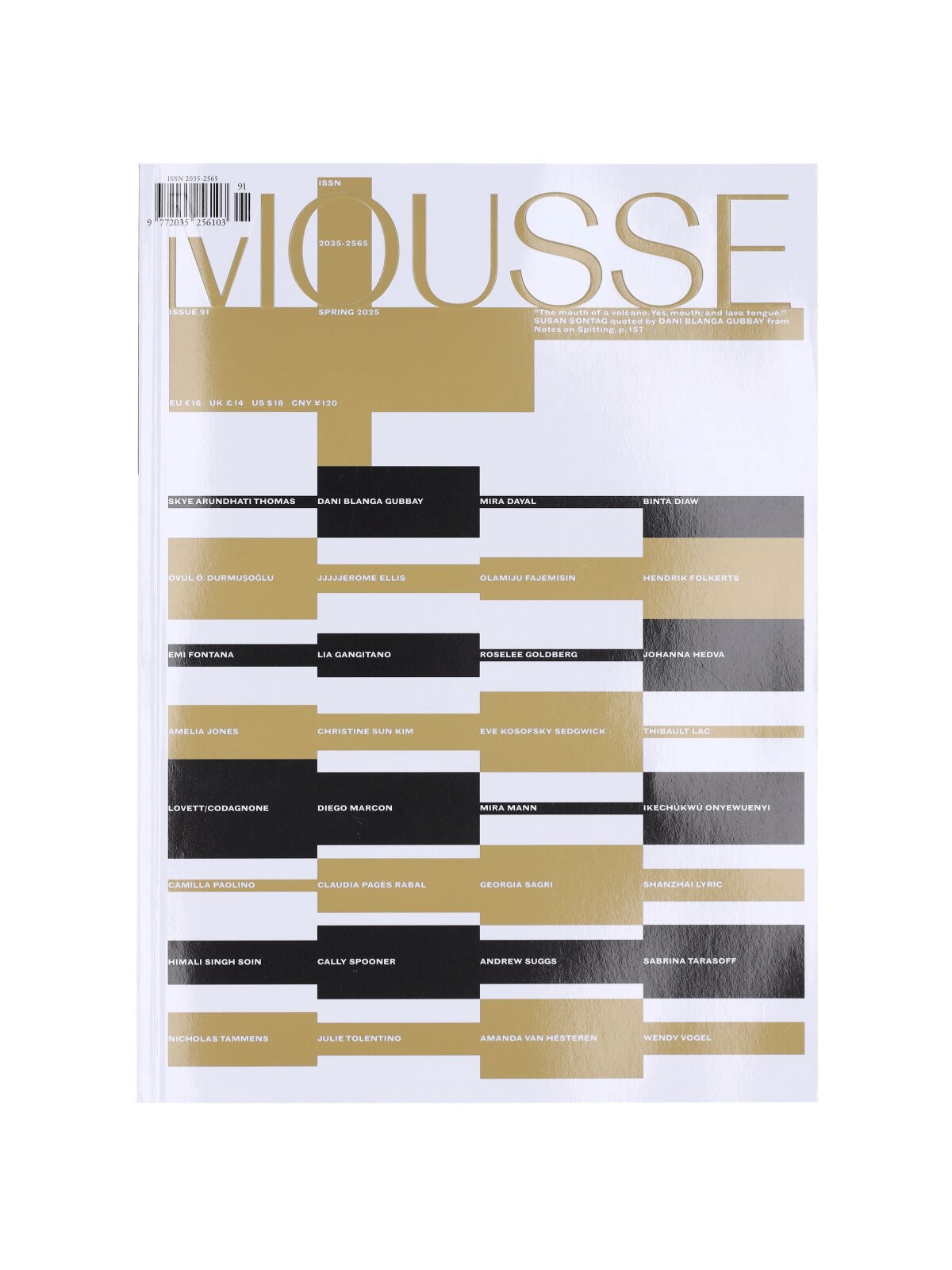 Magazine Mousse Issue 91 In Multi