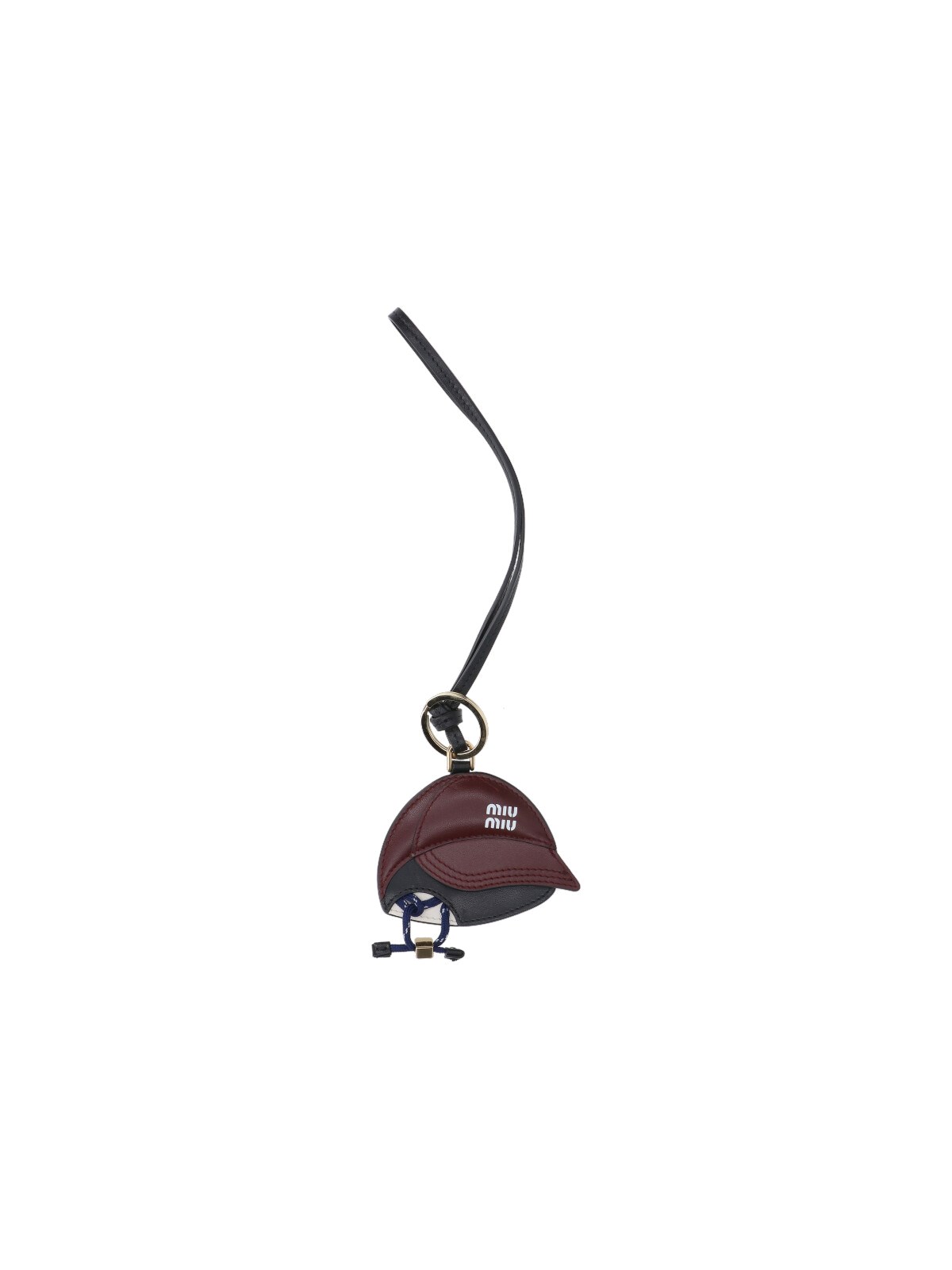 Miu Miu Keychain Cap Baseball Trick In Red