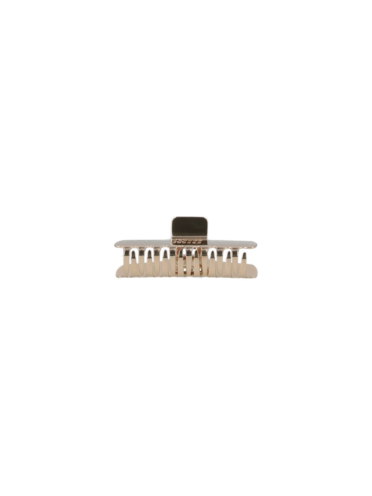 Miu Miu Logo Clasp In Neutral