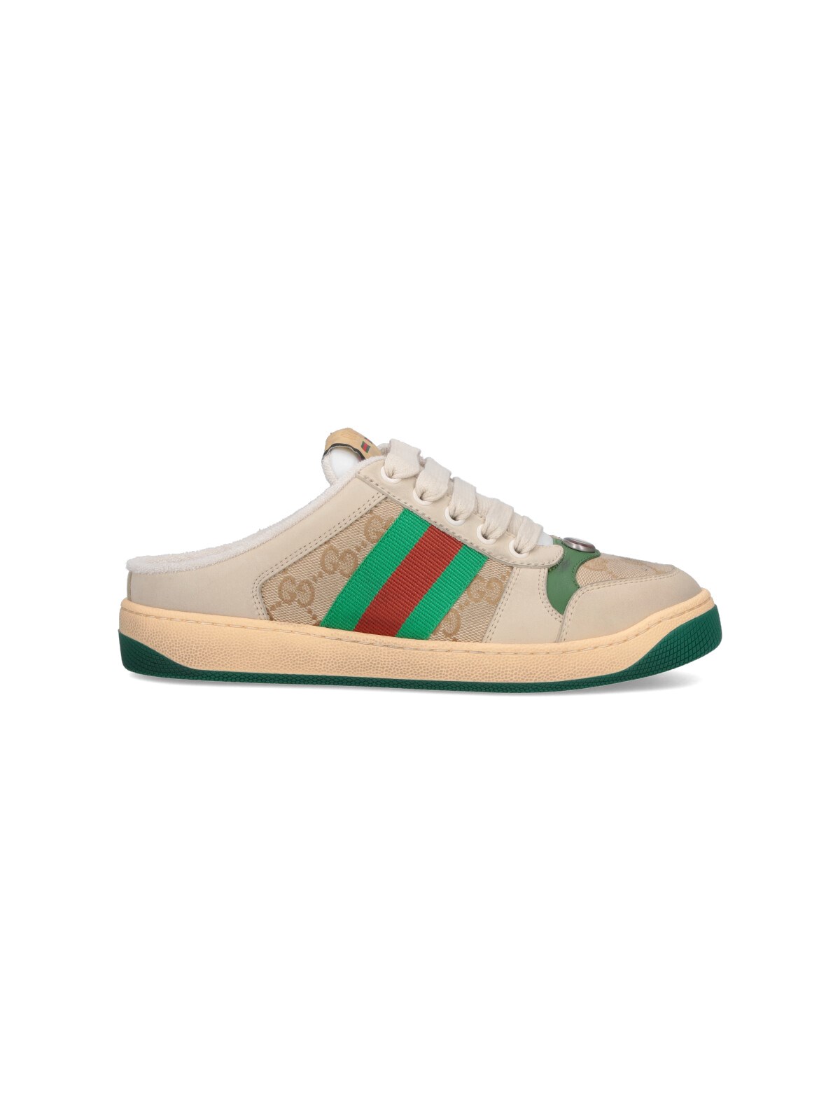 Gucci Women Screener Mule Sneakers In Multi