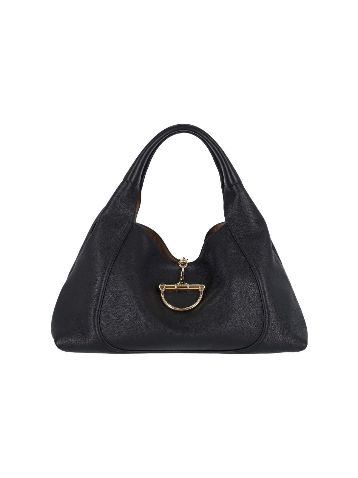 Gucci Softbit Maxi Shoulder Bag In Black