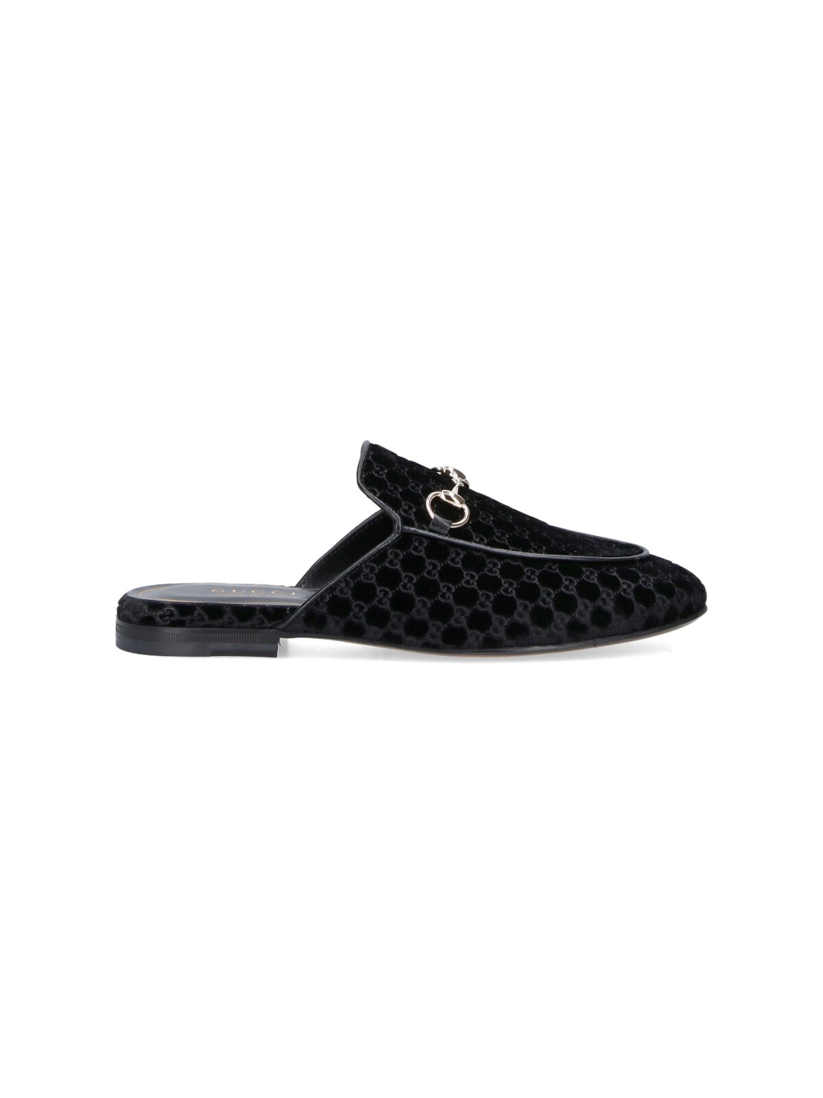 Gucci "princetown" Mules In Black