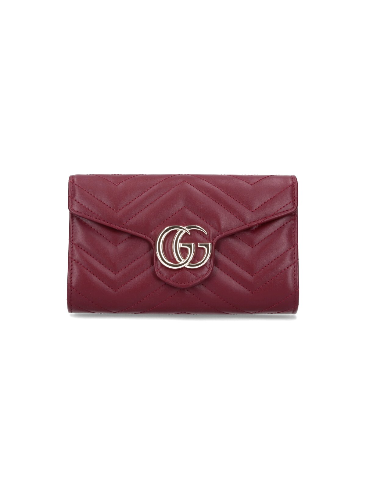 Gucci Wallet With Chain "gg Marmont"
