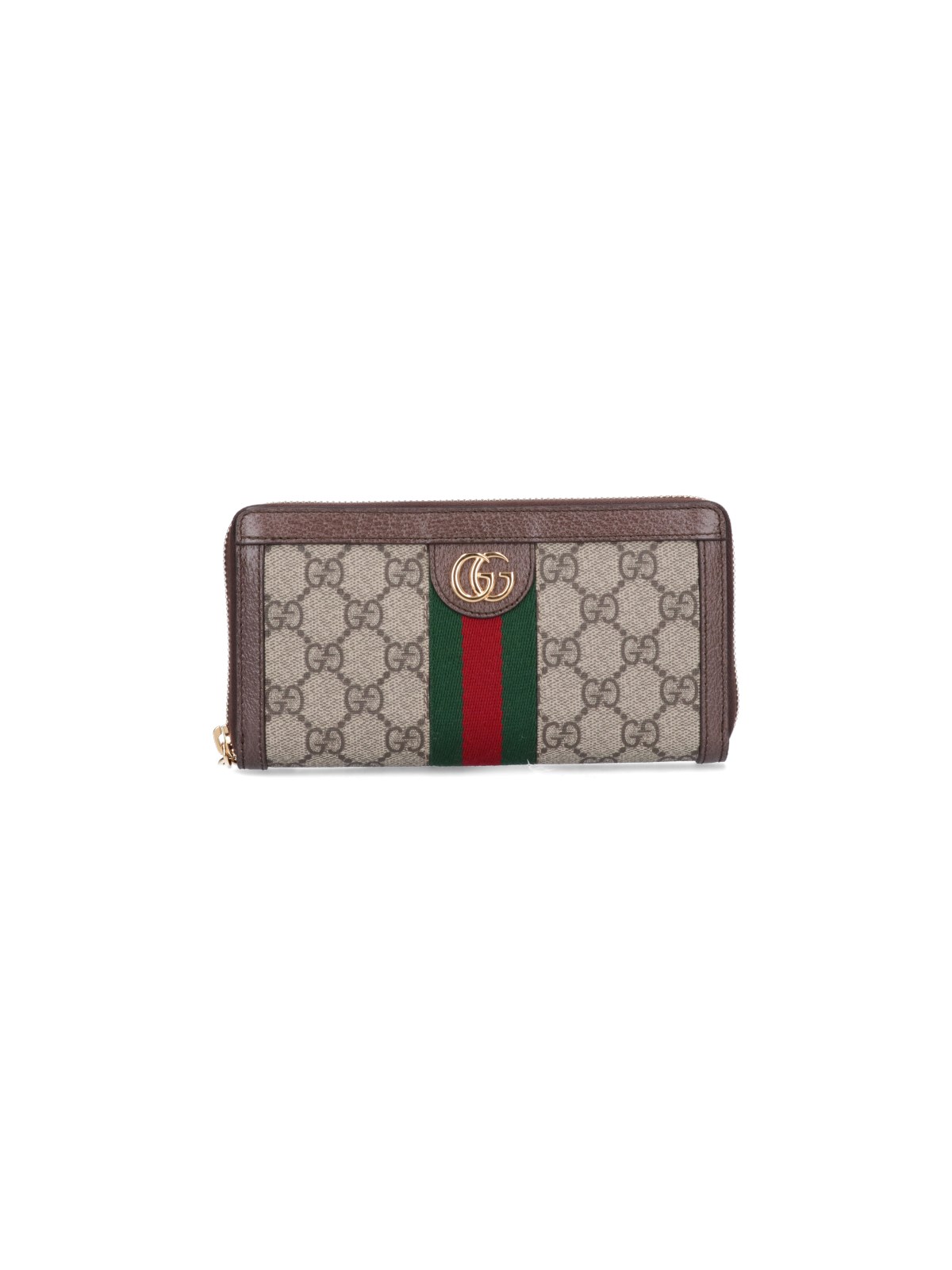 Gucci 'ophidia' Wallet In Neutral