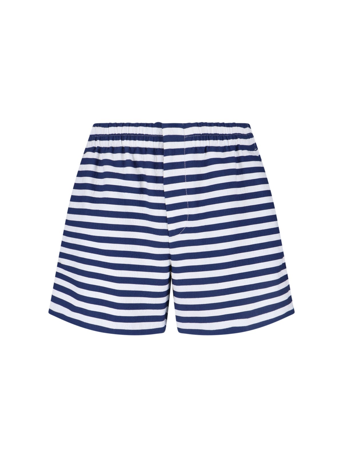 Gucci Gg-jacquard Shorts In White