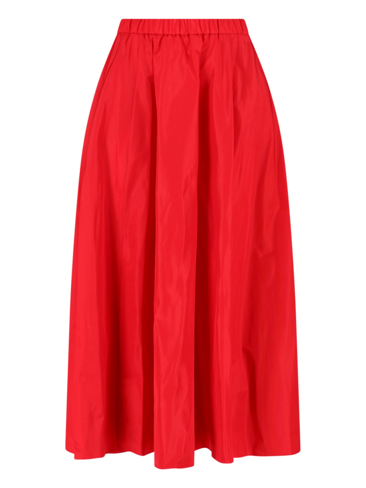 Aspesi A Mid-length Half-length Skirt In Red