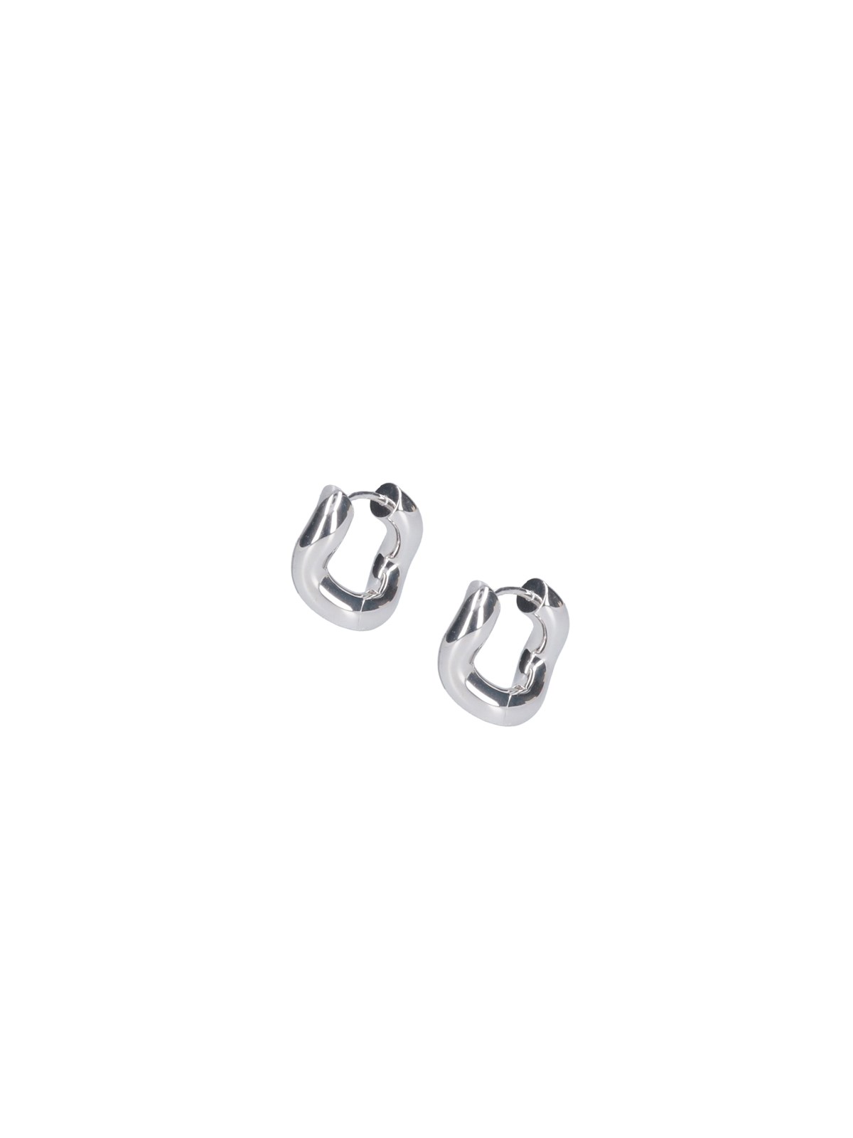 Charlotte Chesnais Hoop Earrings Polished Finish In Metallic