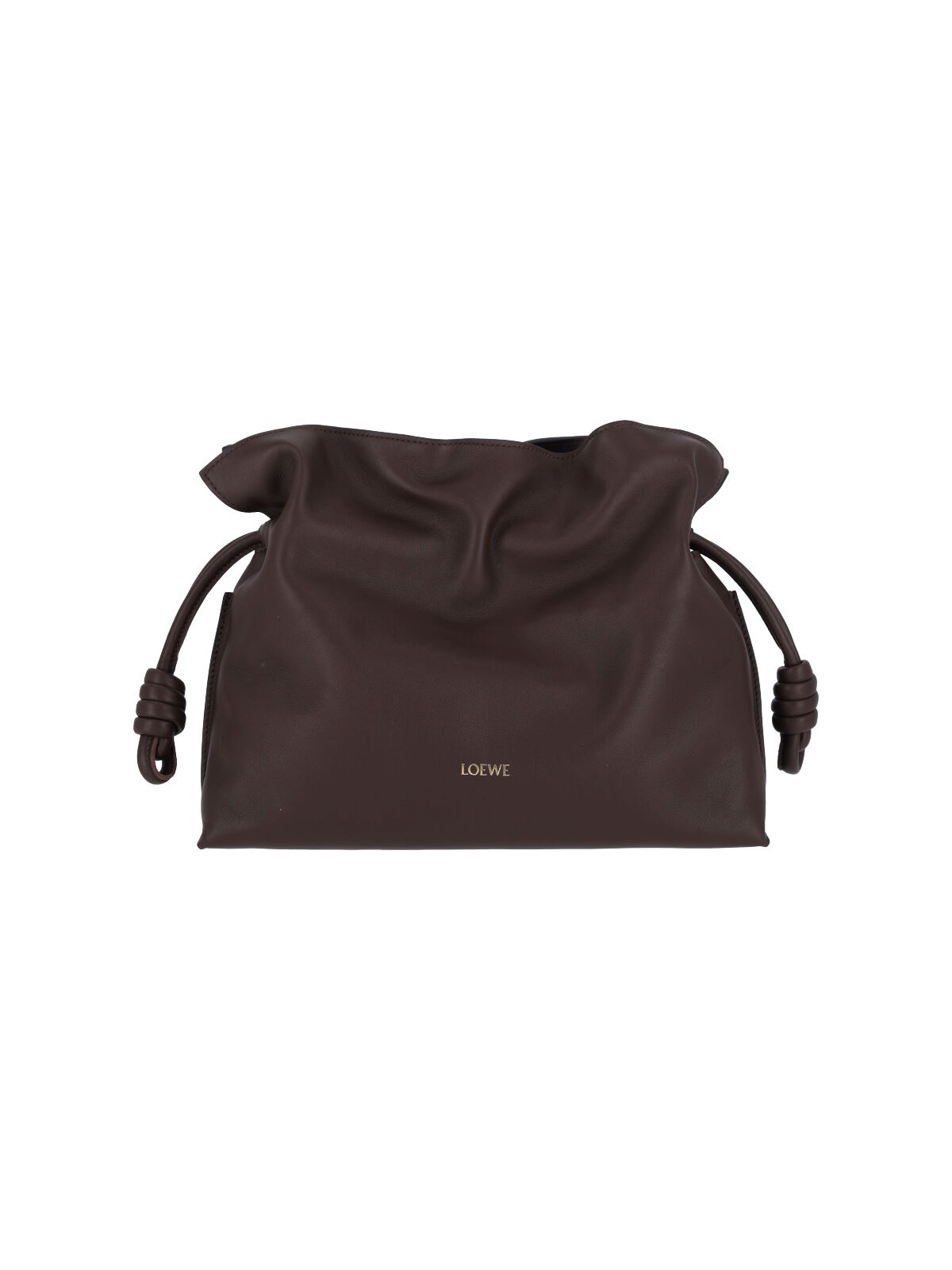 Loewe Women Clutch Medium Flamenco In Brown