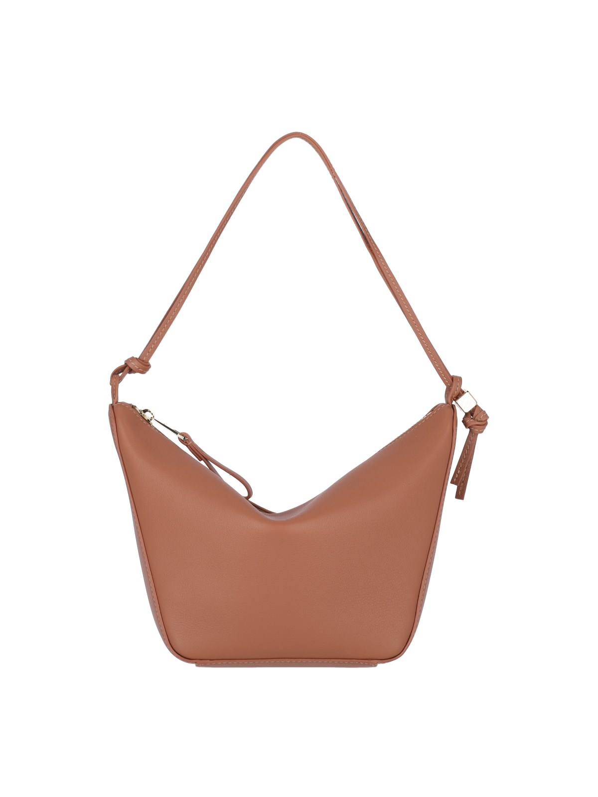 Loewe Mini Hammock Hobo Bag In Brown