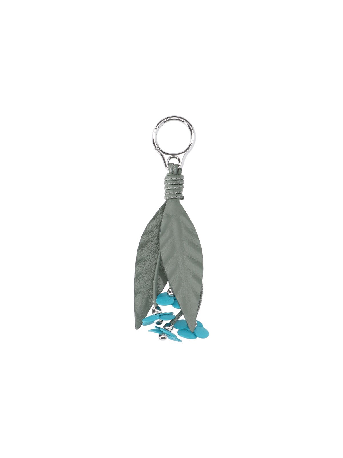 Loewe "strawberry Flower" Keyring In Blue