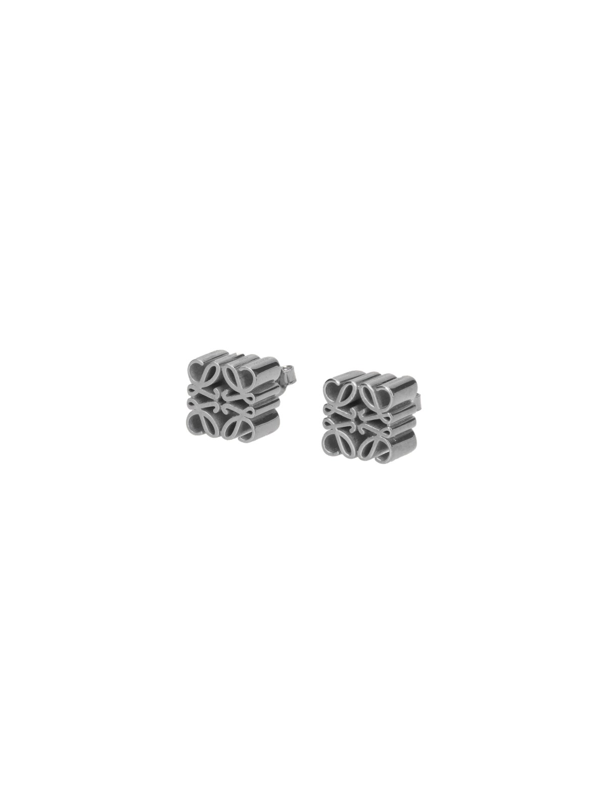 Loewe 'anagram' Earrings In Metallic