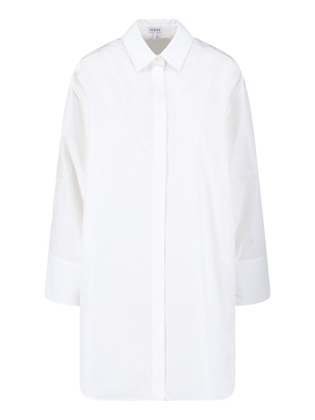 Loewe 'Anagram' Midi Shirt Dress