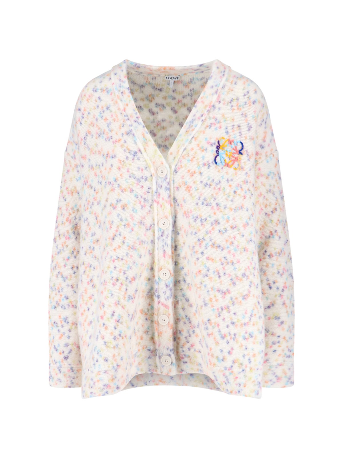 Loewe 'anagram' Cardigan In Multi