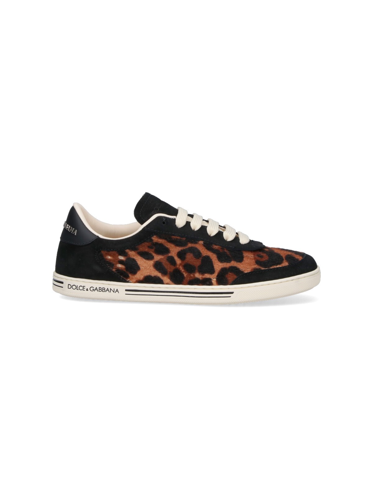Dolce & Gabbana "saint Tropez" Sneakers In Brown