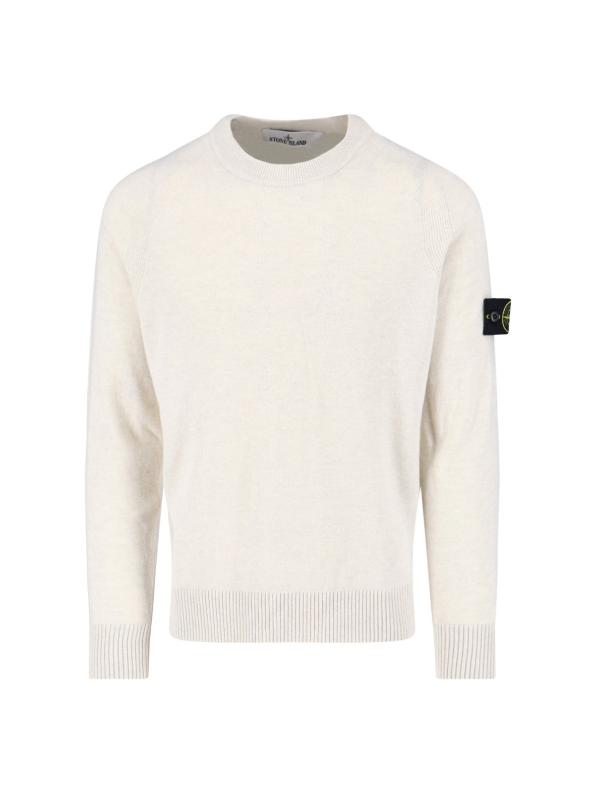 Stone Island Buttoned-patch Knitted Sweater