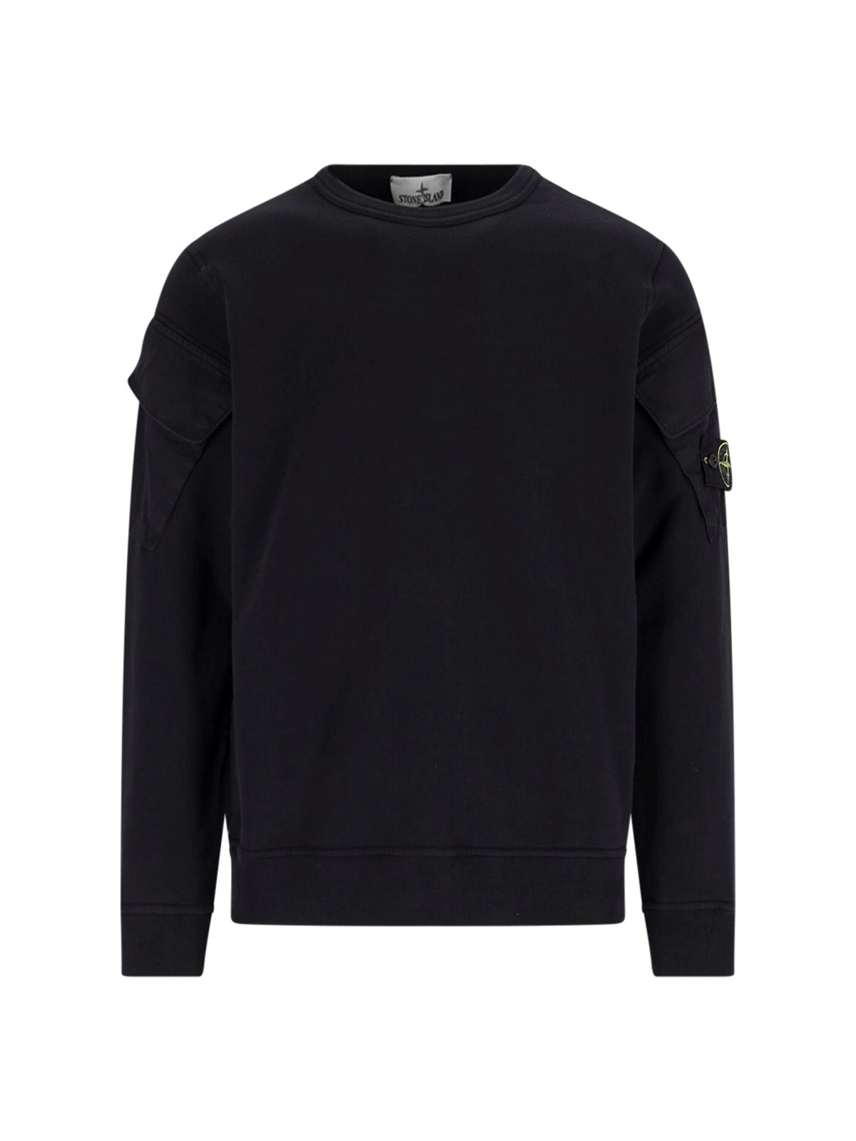 Stone Island Logo Crewneck Sweatshirt