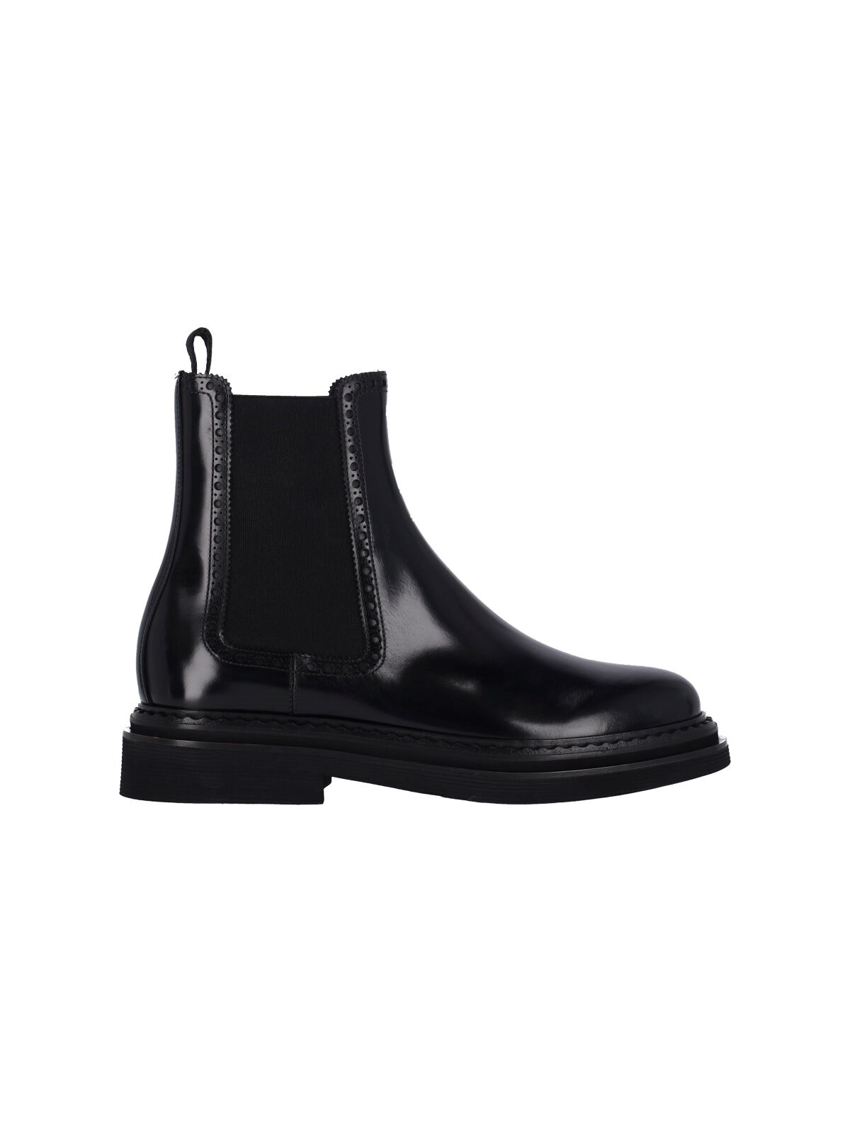 Dolce & Gabbana Stivaletti Chealse In Pelle Di Vitello