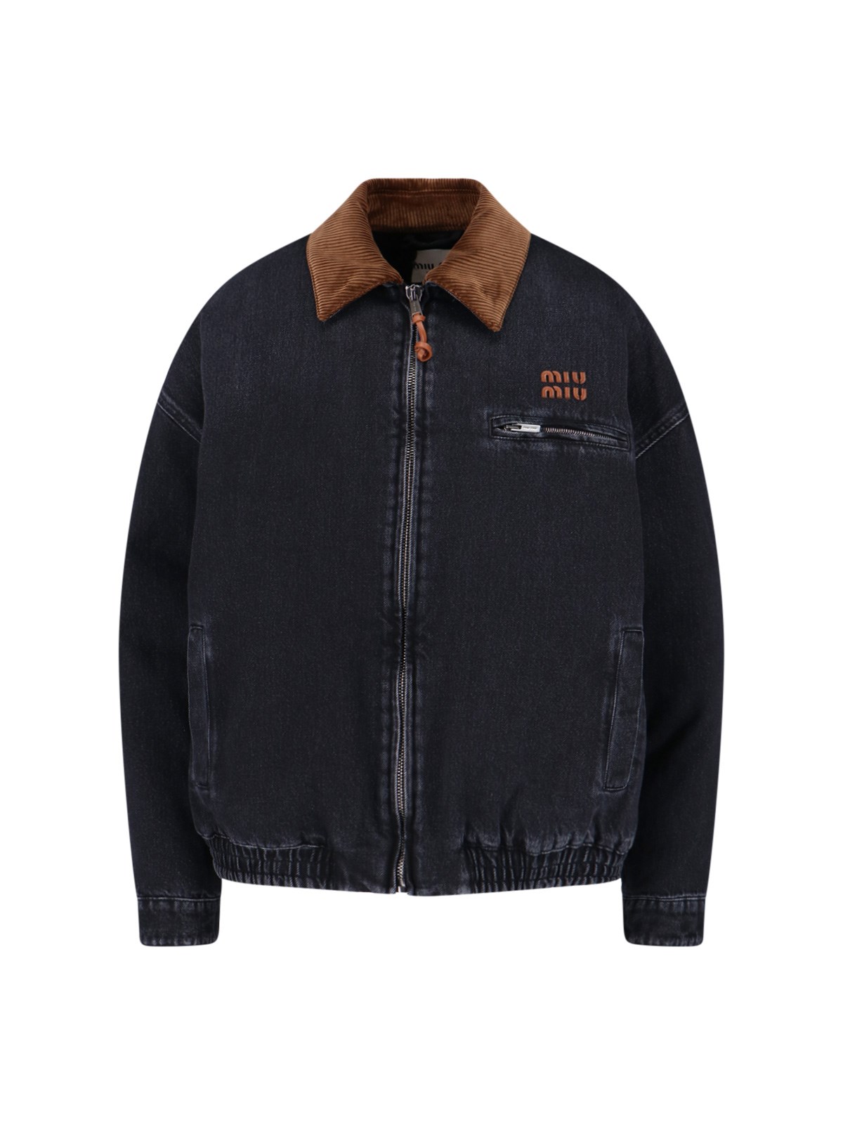 Miu Miu Denim Zip Jacket