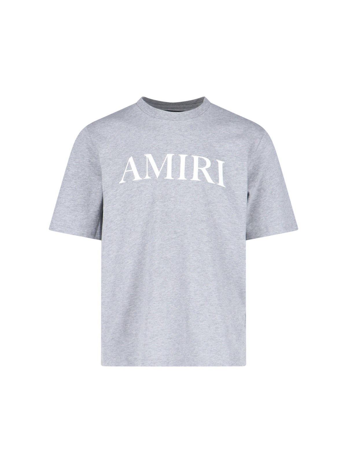 Amiri Stencil Logo-print Cotton-jersey T-shirt In Gray