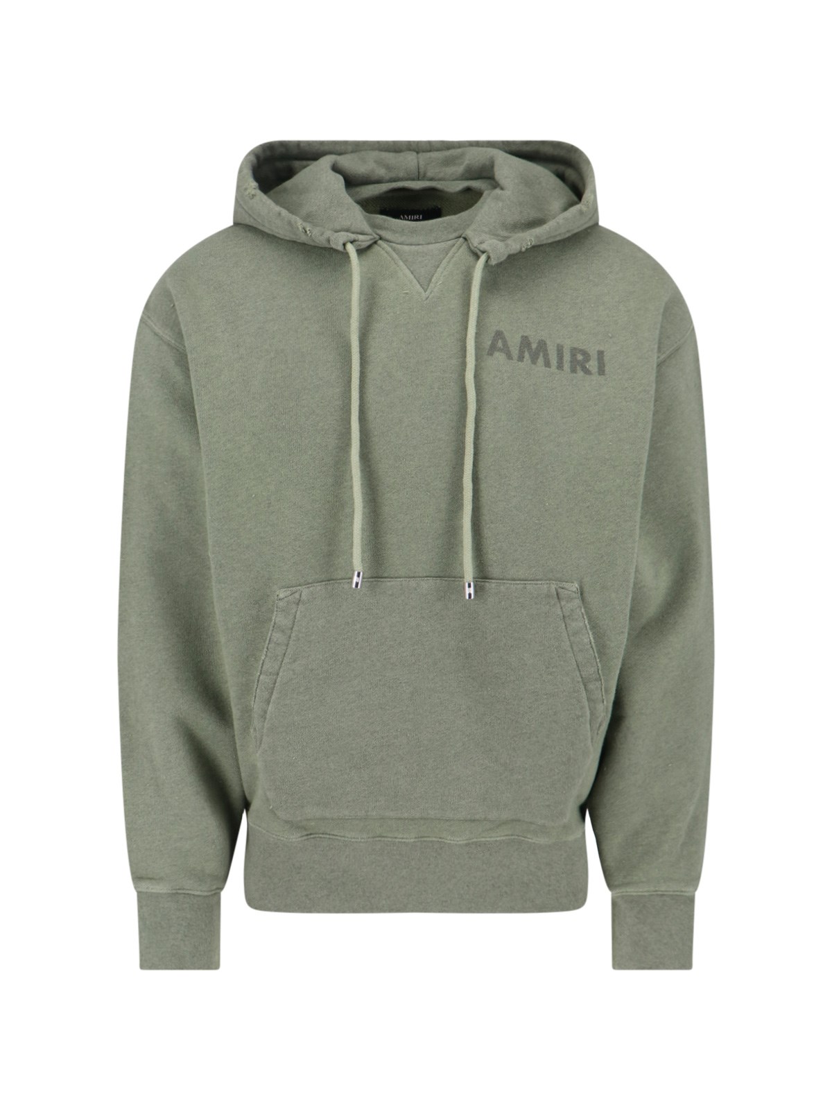 Amiri Logo Sweatshirt In Green