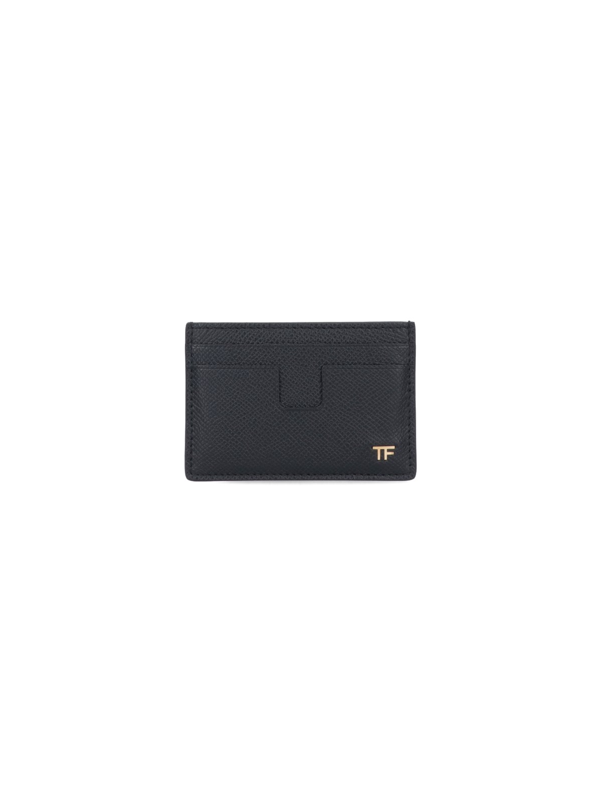 Tom Ford Logo Card Holder In Black