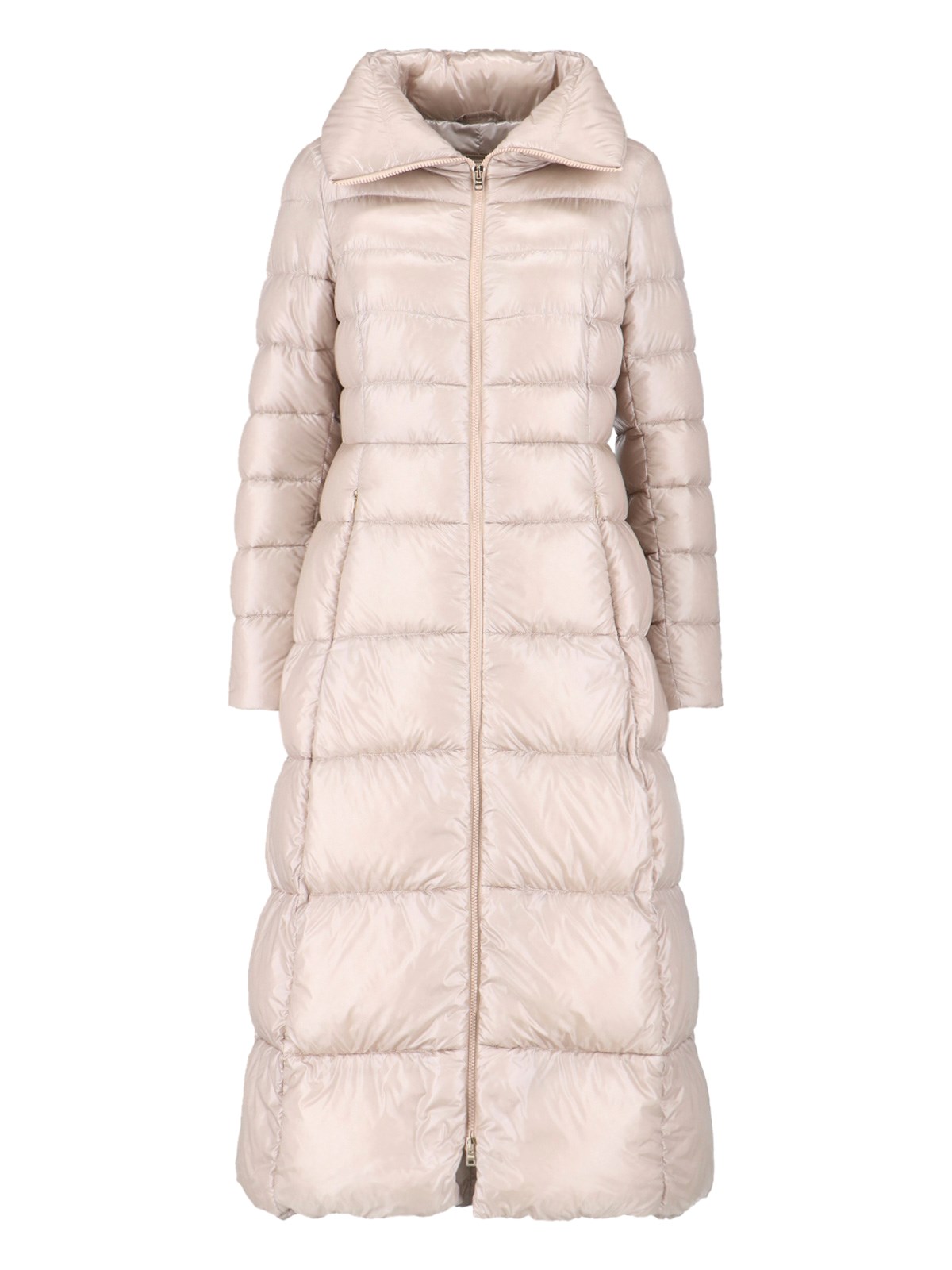 Herno Maxi Belted Down Jacket In White
