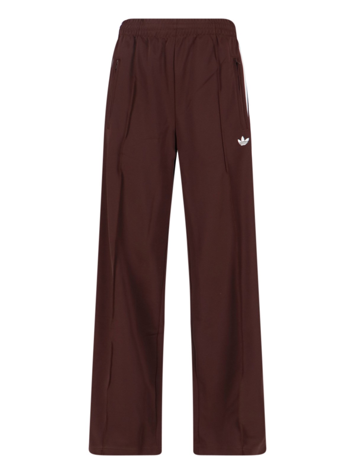 Adidas Originals Striped Track Pants In Animal Print