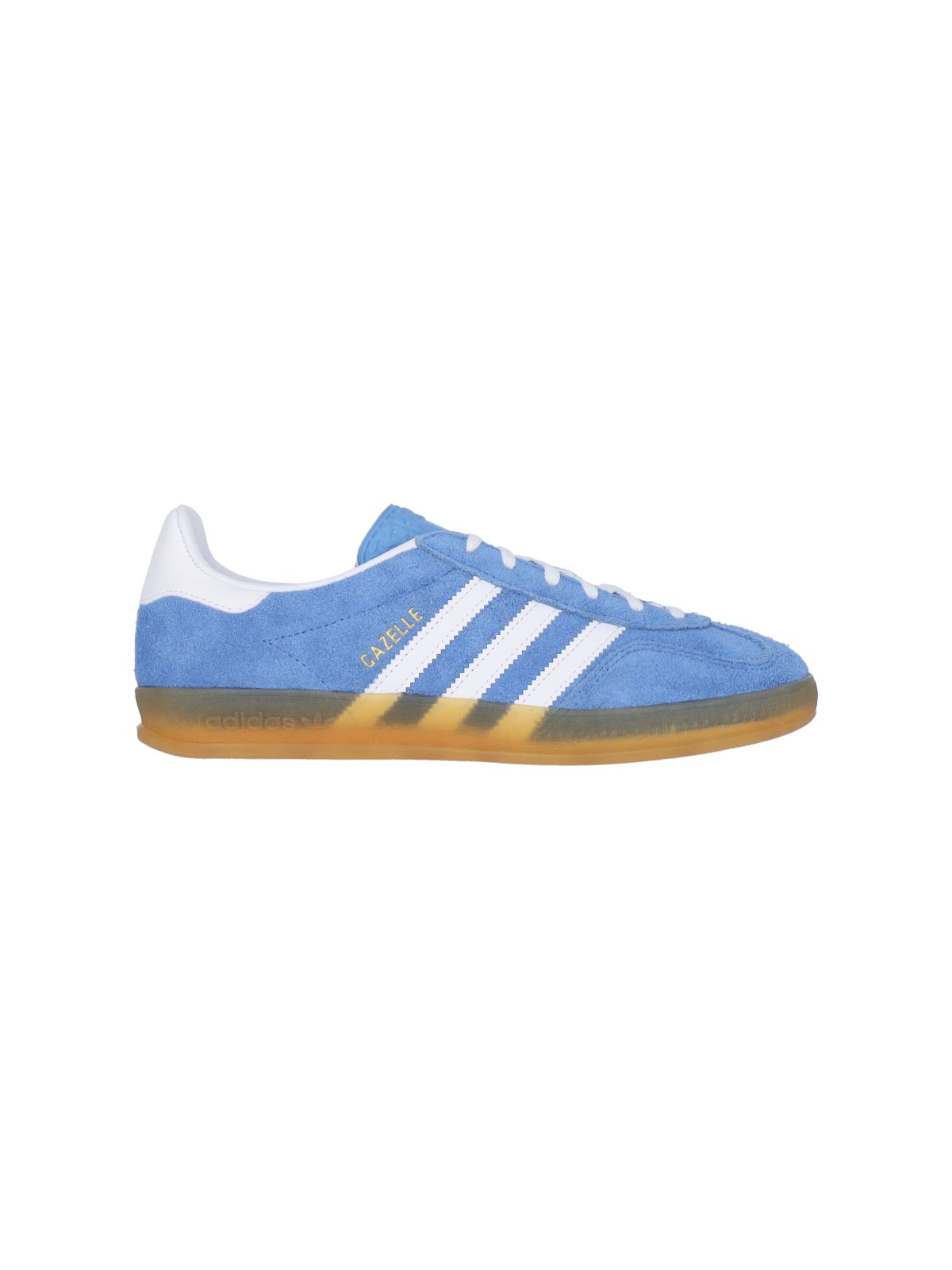 Adidas Originals Gazelle Indoor Sneakers In Cyan Suede In Blue